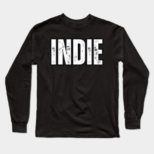 Indie Name Gift Birthday Holiday Anniversary Long Sleeve T-Shirt